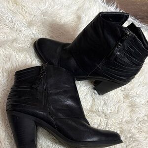 Jessica Simpson Black Ankle Booties